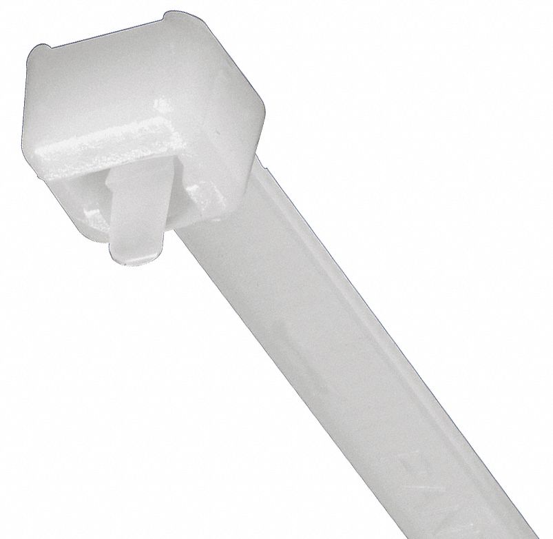 Cable Tie, 7.4"L, Yellow, PK1000, PK1000