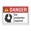 Danger: Ear Protection Required Signs