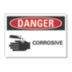 Danger: Corrosive Signs