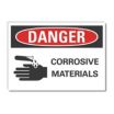 Danger: Corrosive Materials Signs