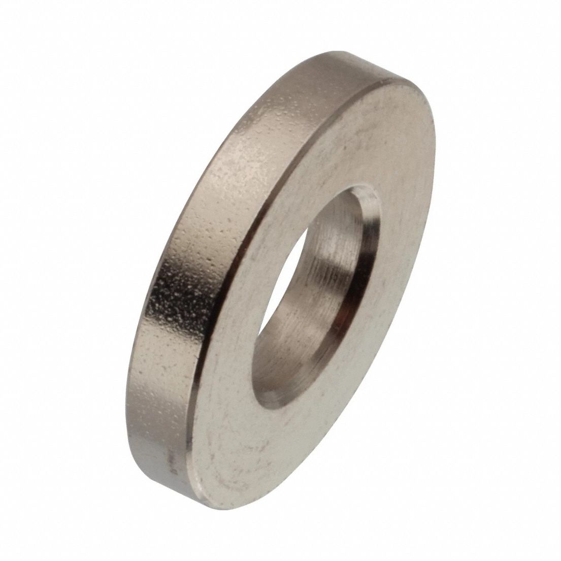 Flat Washer: Case Hardened, Nickel Plated, Steel, 5/16 in Screw Sz, 0.344 in In Dia, 3/4 in Out Dia