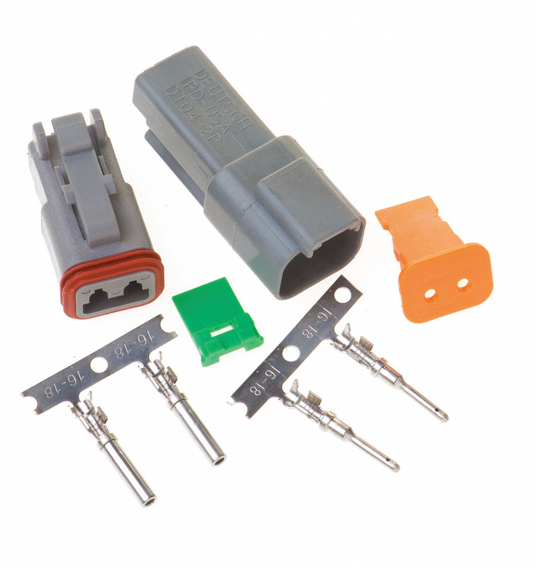 Deutsch,Connector Kit,2 Pin Grainger