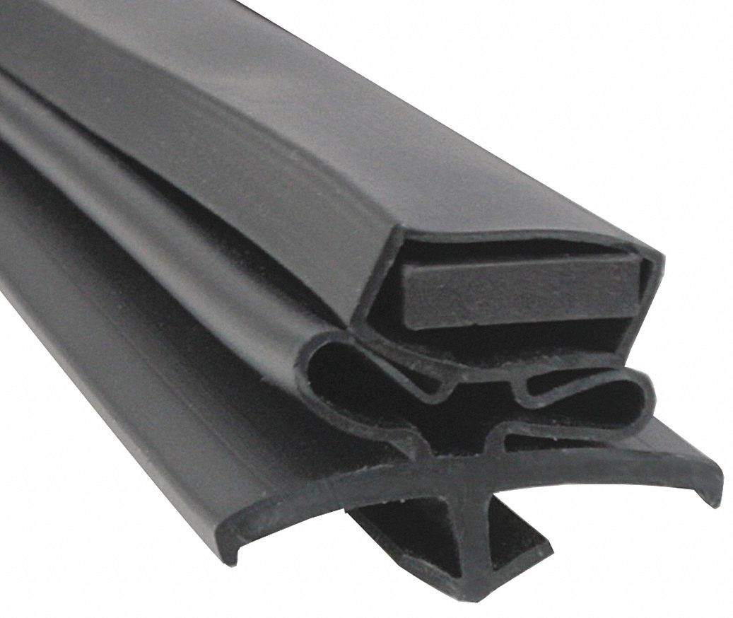 Door Gasket, 15" x 1-1/2", Left: Fits True Mfg Brand