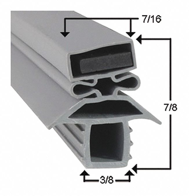 Door Gasket, 16-3/4"