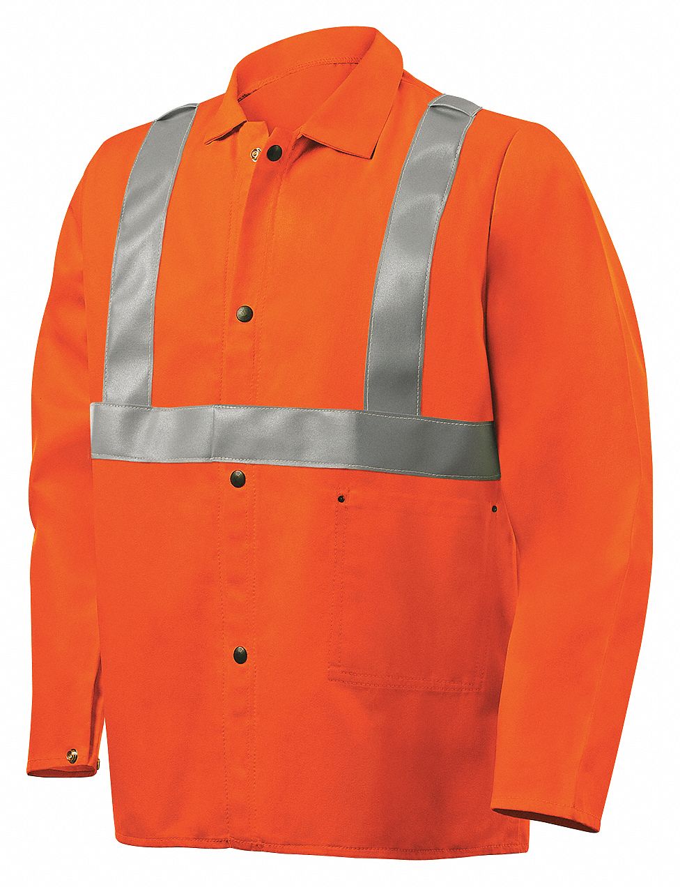 High visibility store welding jacket