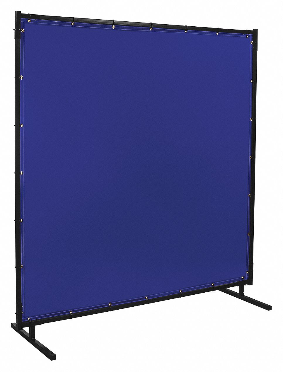 Orange Steiner 548-8X8 Protect-O-Screen Classic Welding Screen with 40 Mil Tinted Transparent Vinyl Curtain 8 x 8 