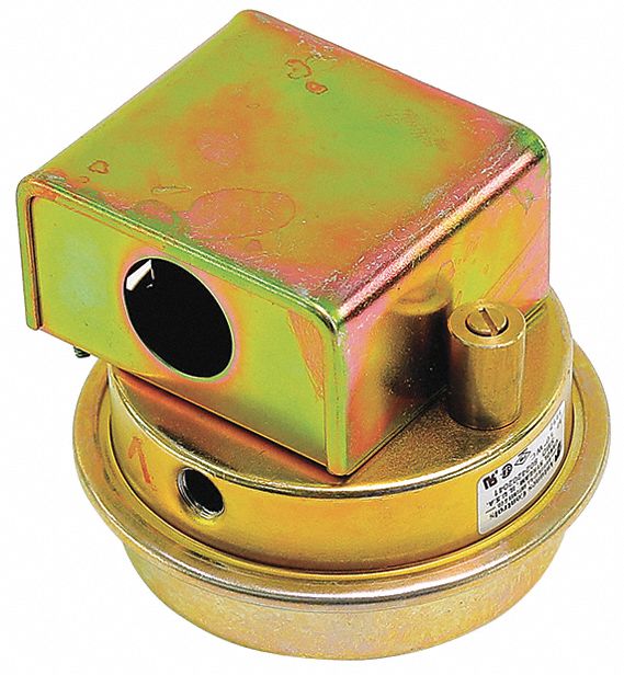 Pressure Switch, 0.17" to 1" WC,  Fits Brand Antunes Controls