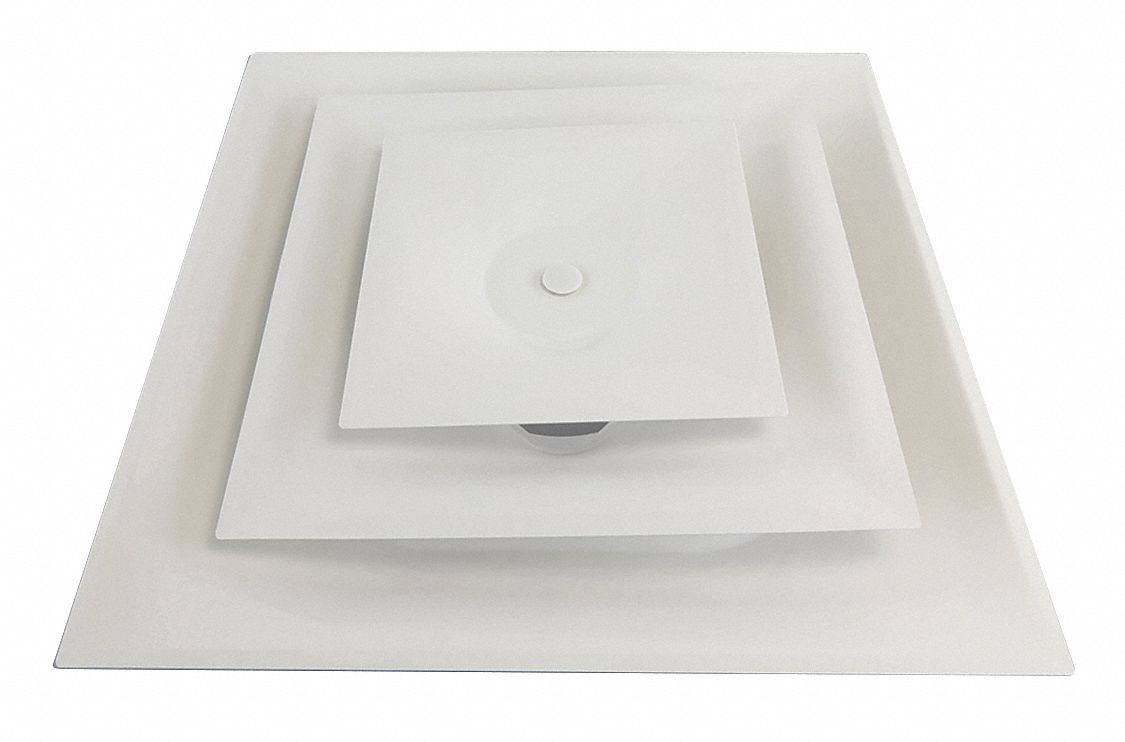 Diffuser, Ceiling, 8" x 24" x 24": Fits Titus Brand