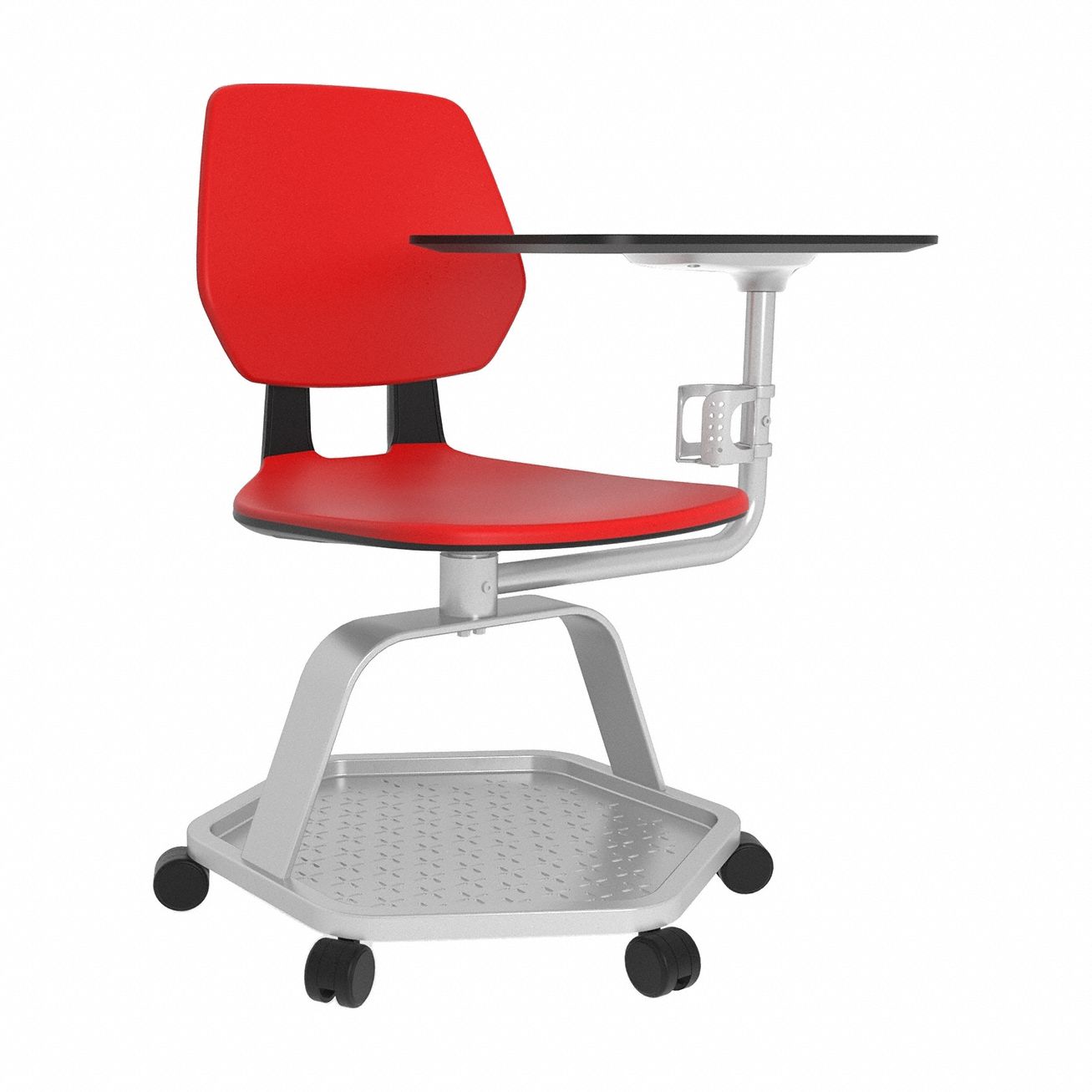 Chair with Desk: 33 1/4 in, Configurable, 31 1/2 in Overall Wd, 26 in Overall Dp