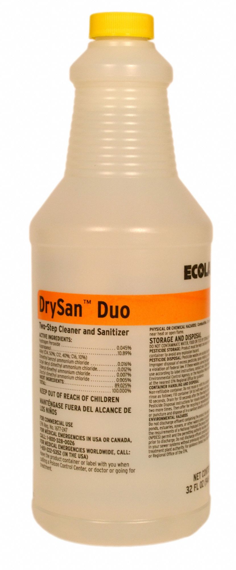Cleaner and Sanitizer 32 oz PK12