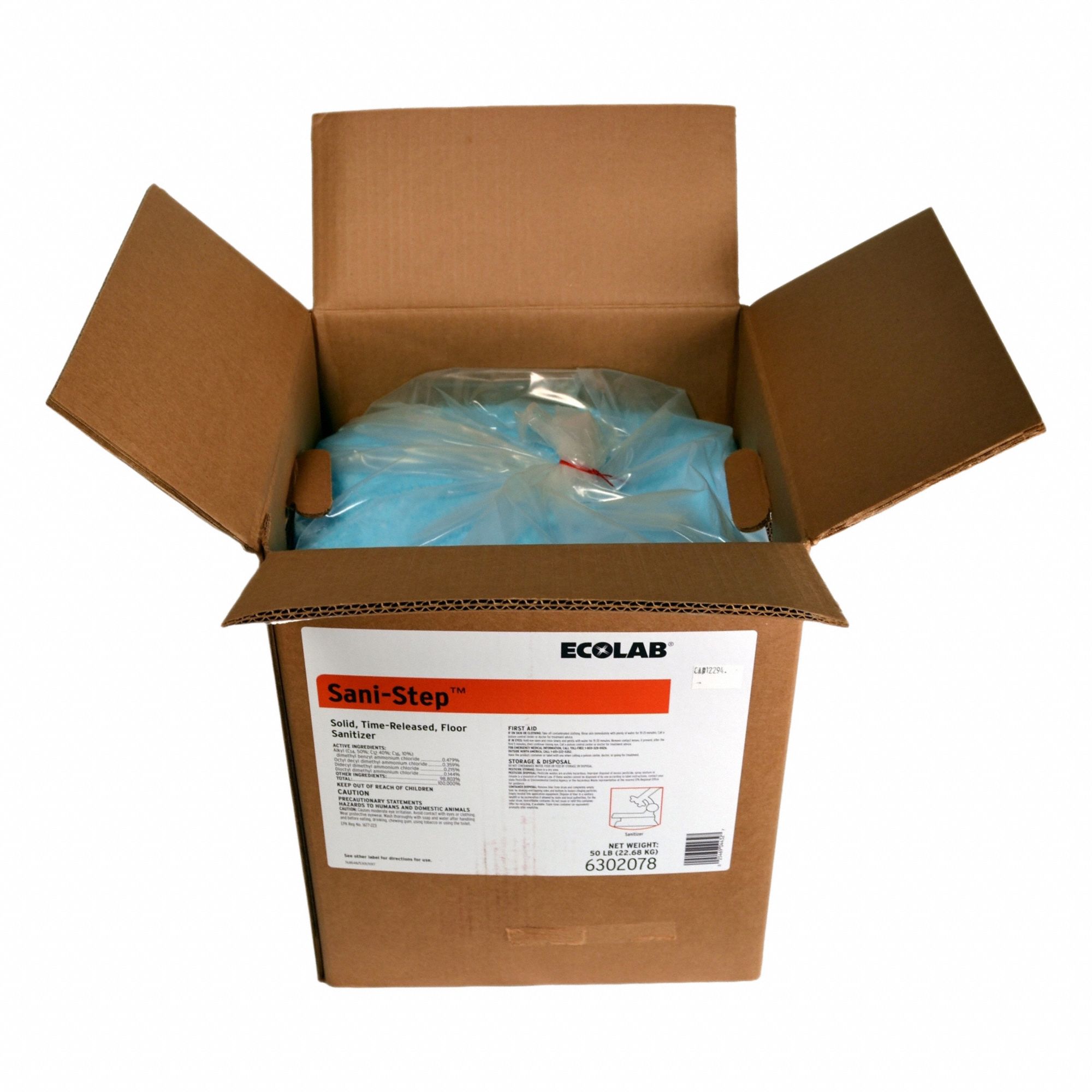 Floor Sanitizer 50 lb Bag Blue