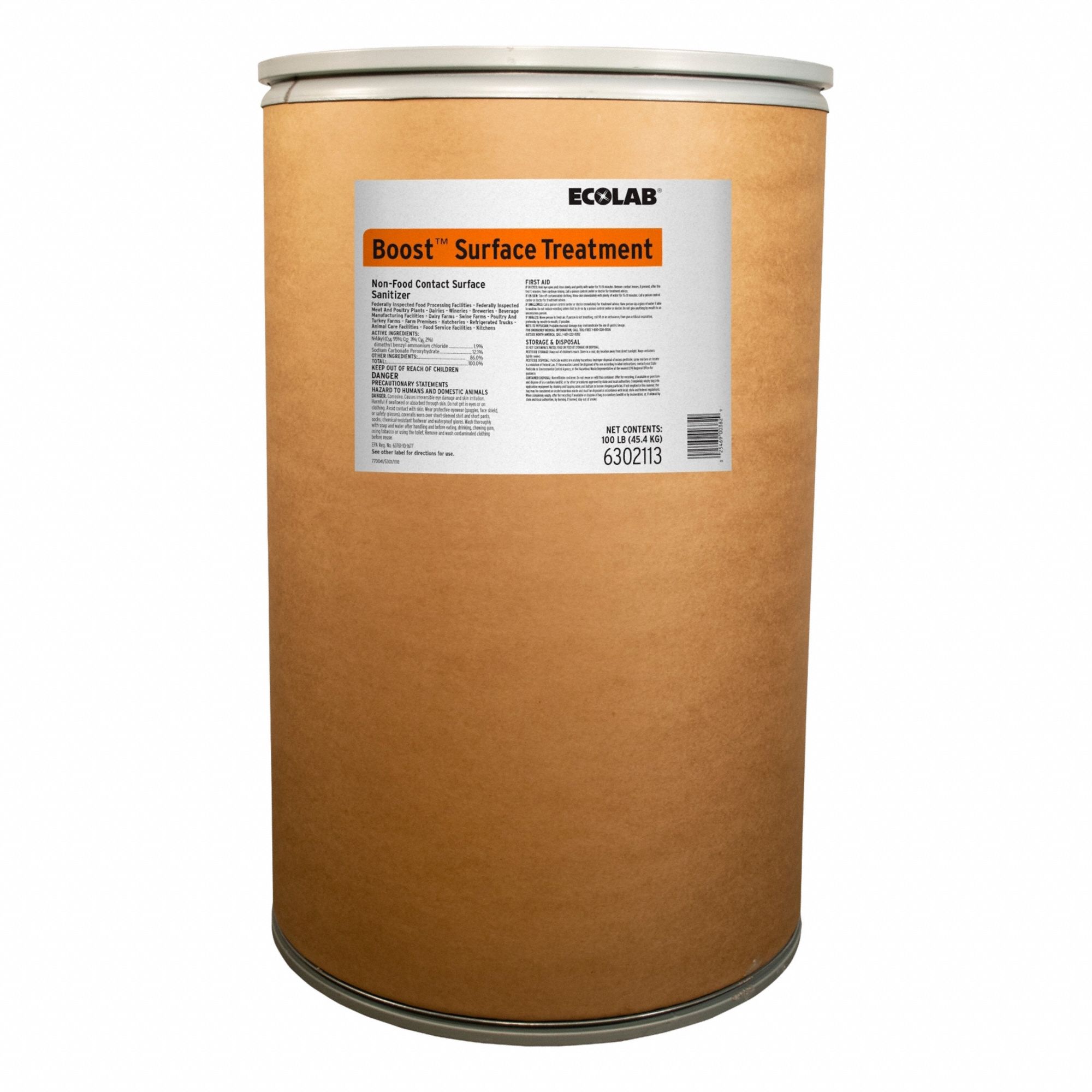 Floor Sanitizer 100 lb Drum Blue