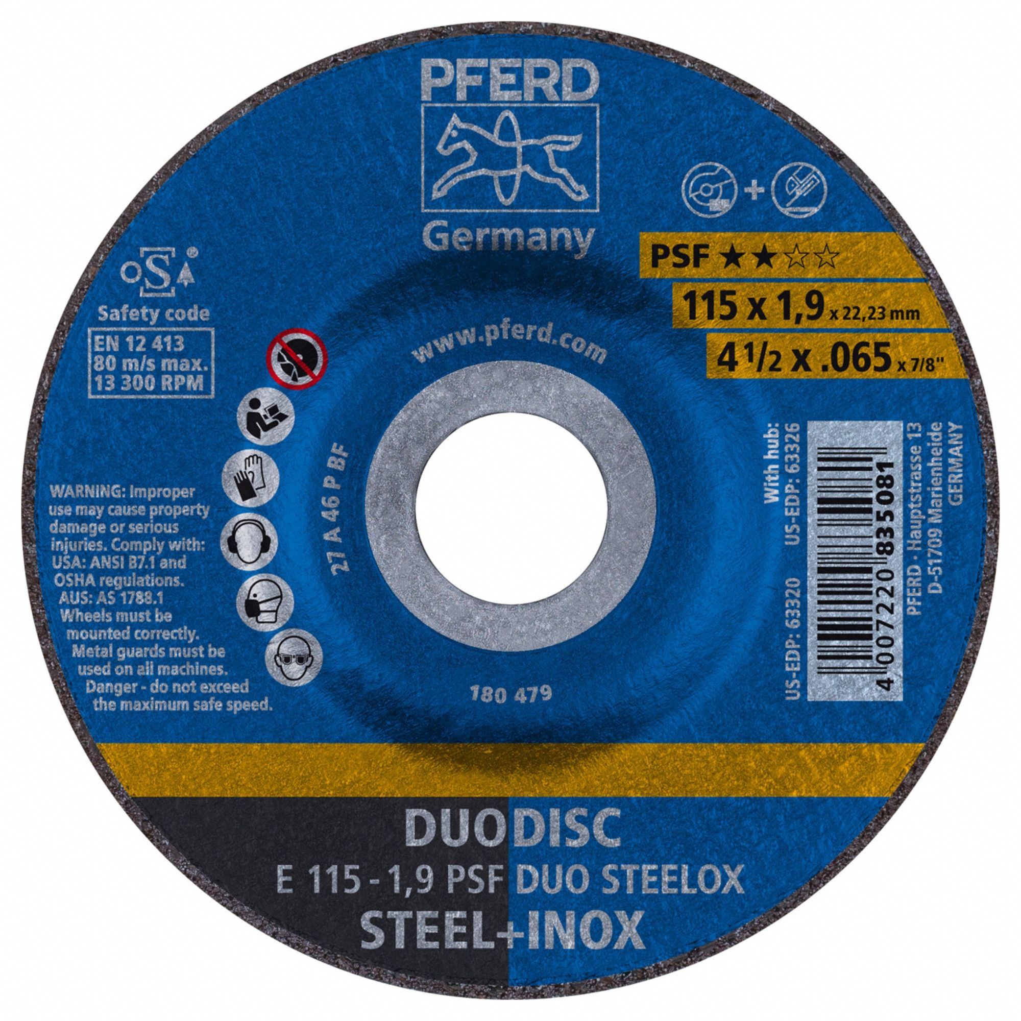 Duodisc Wheel, Inox,