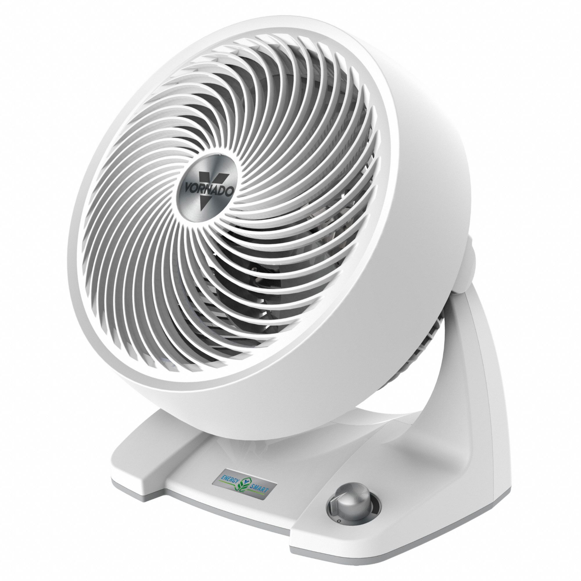 Circulating Fan: 9 1/16 in Blade Dia, Non-Oscillating, Variable Speeds, 13 3/4 in Ht