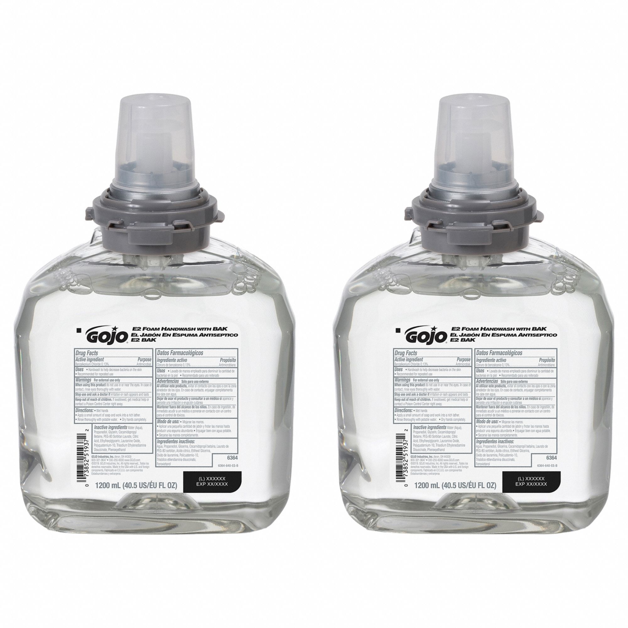 Hand Soap, Cartridge, 1200mL Size, PK2