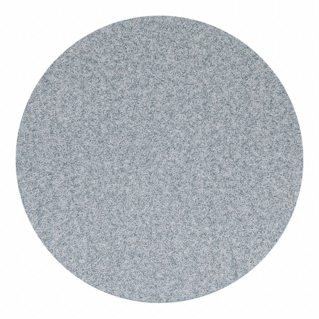 Hook-and-Loop Sanding Disc: 6 in Dia, Non-Vacuum, Ceramic, P1000 Grit, B Wt Paper