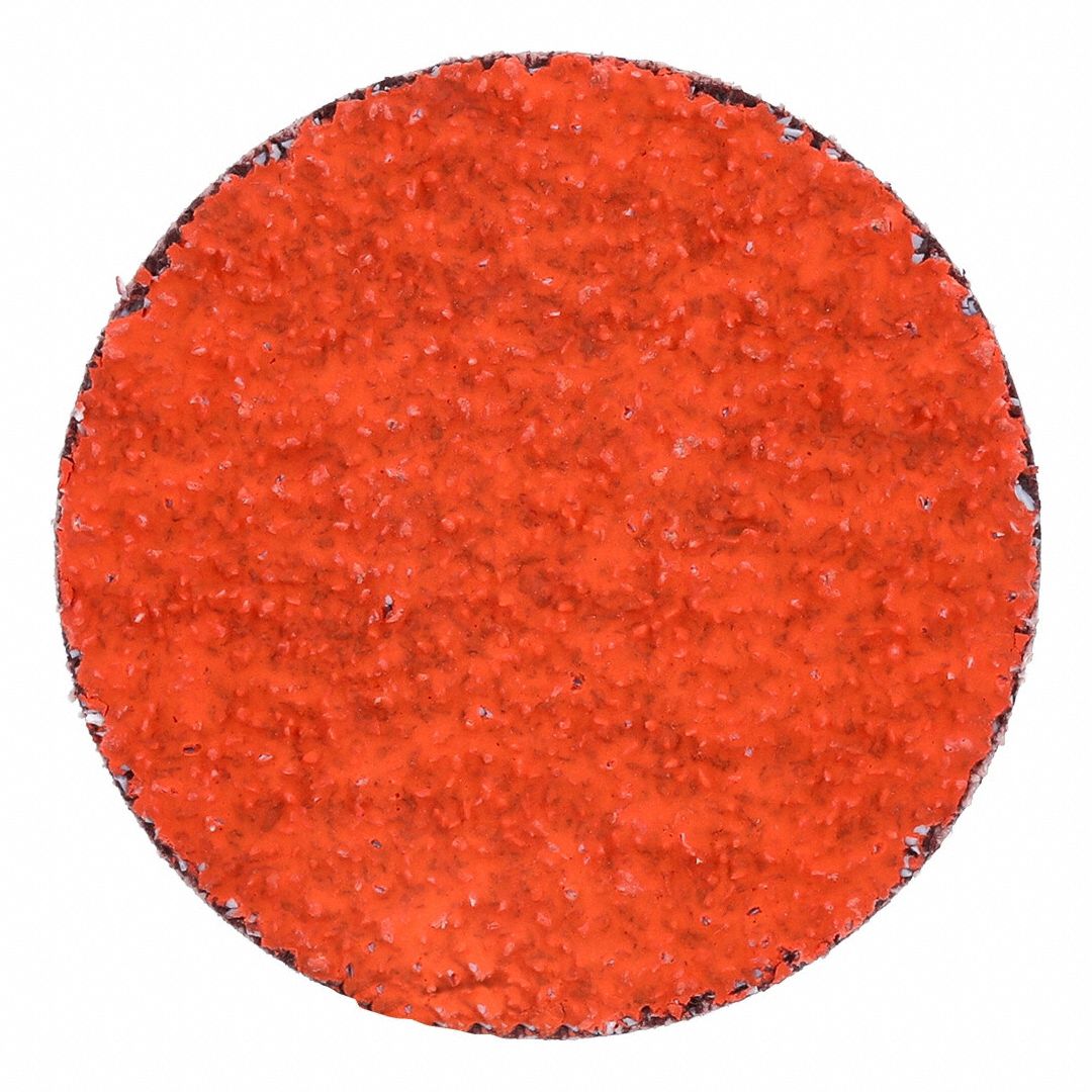 Quick-Change Disc: TS, 2", Ceramic, 36 Grit, 2-Ply Wt Polyester, Blaze R980P