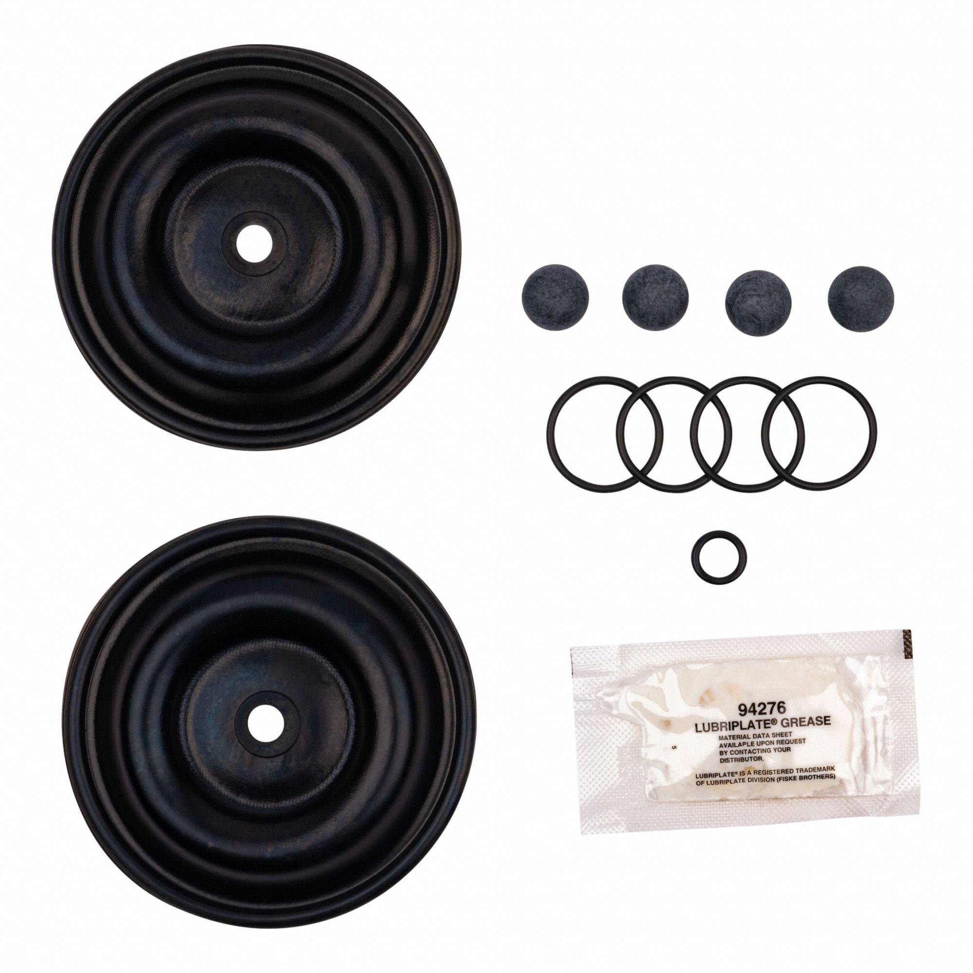 DIAPHRAGM PUMP REPAIR KIT, FLUID END REPAIR KIT, AIR OPERATED DOUBLE DIAPHRAGM PUMP, FLUID, BALL