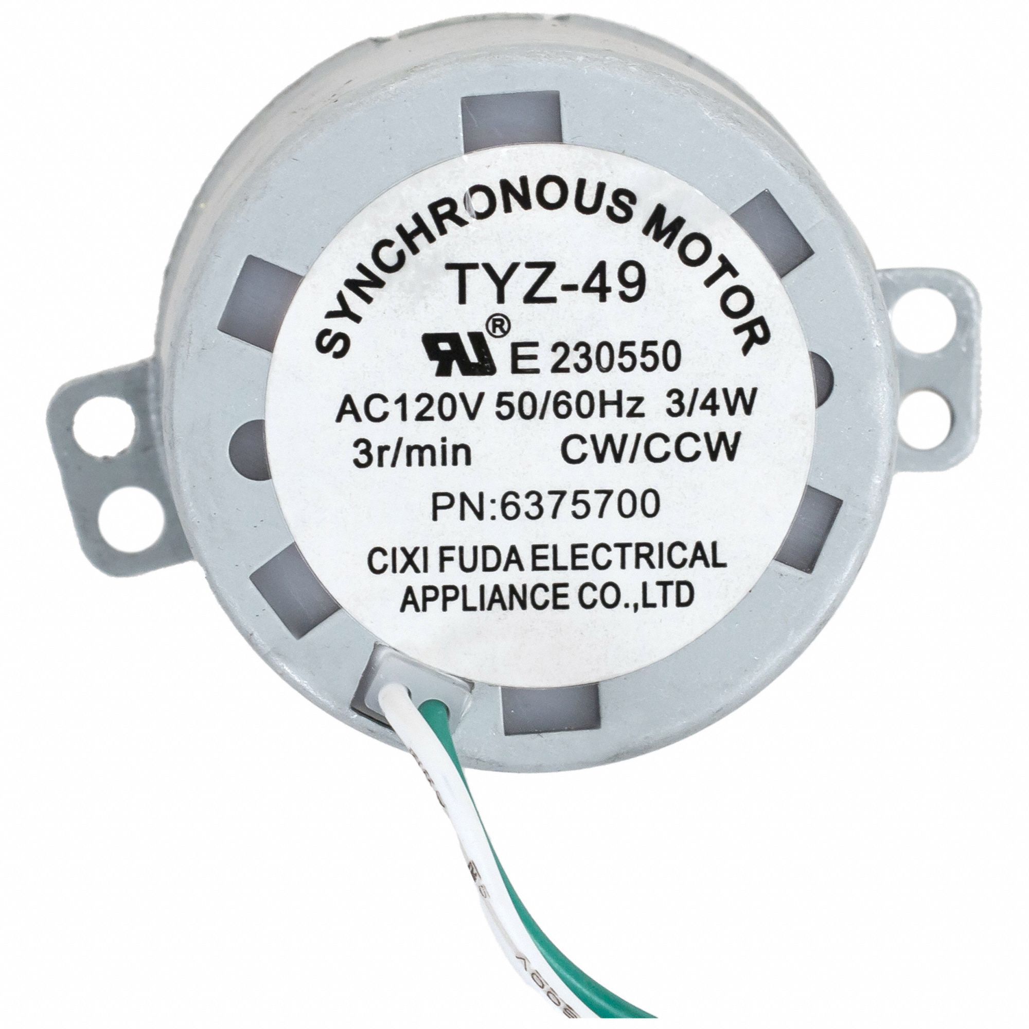Oscillation Motor: 55JR28/55JR29/813NU7, M150/M250/MC37M/MC37V/MC61M/MC61V, Hessaire