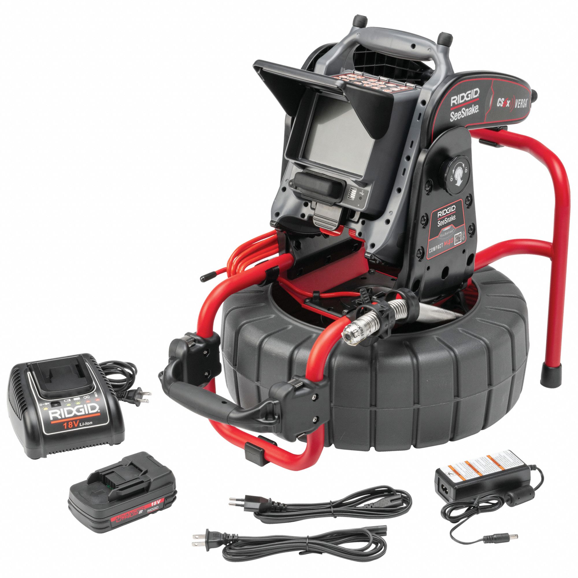 RIDGID, SeeSnake®, 131 ft Lg., Underground Inspection Camera System