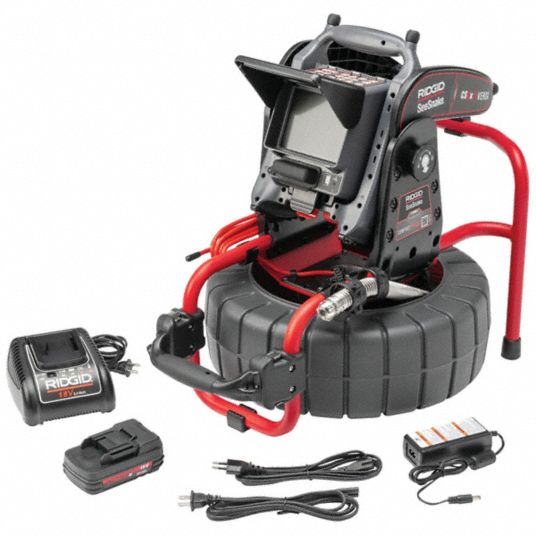 RIDGID, SeeSnake, 131 ft Lg., Underground Inspection Camera System -  800CN3