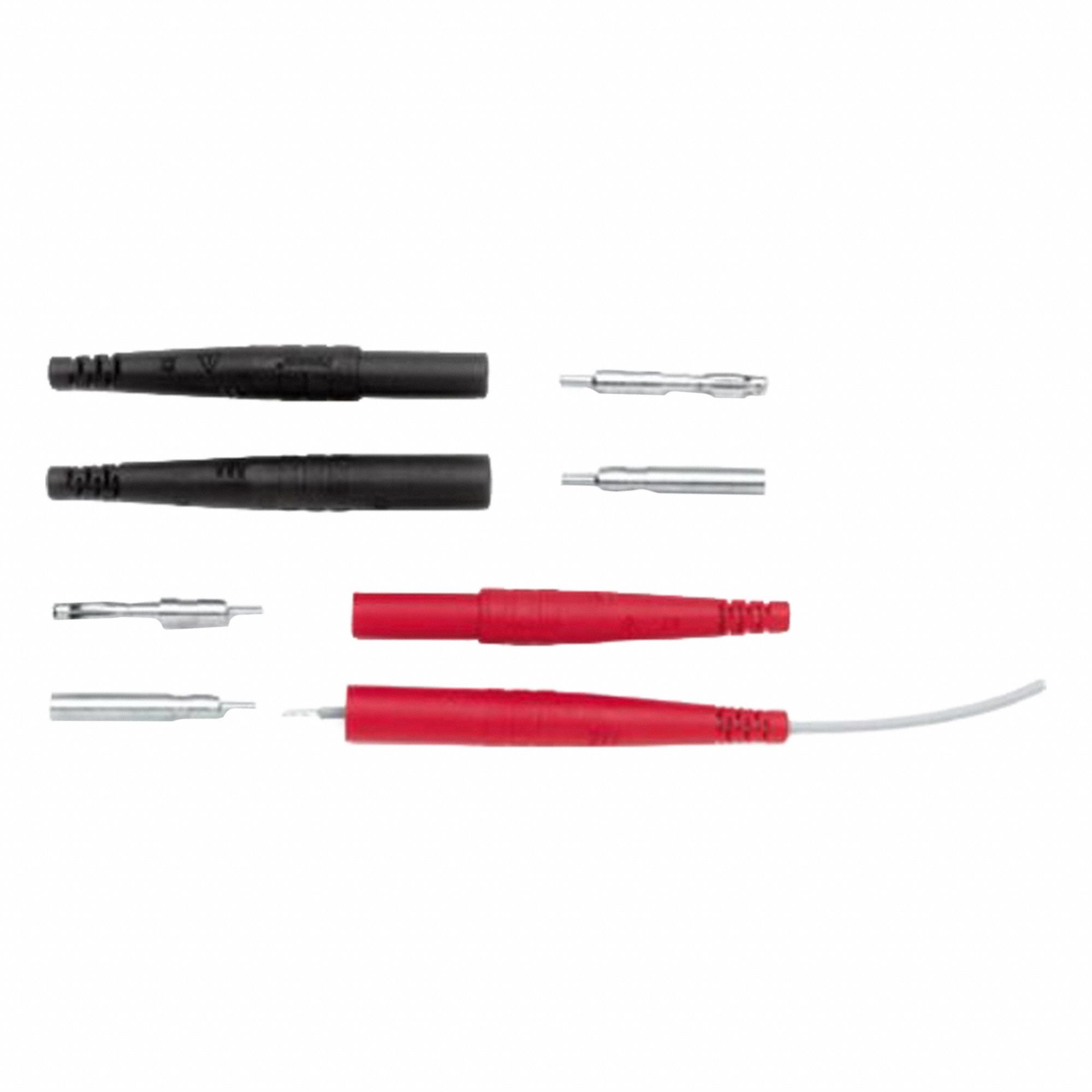 POMONA Banana Plug: CAT II 300V, 3 in Lg, 15 A Max Current Measurement, 300 V Max Volt Measurement (MPN 6383-2). Key specifications — Manufacturer Part Number: 6383-2; Body Material: Brass; Brand: POMONA; Color: Red.