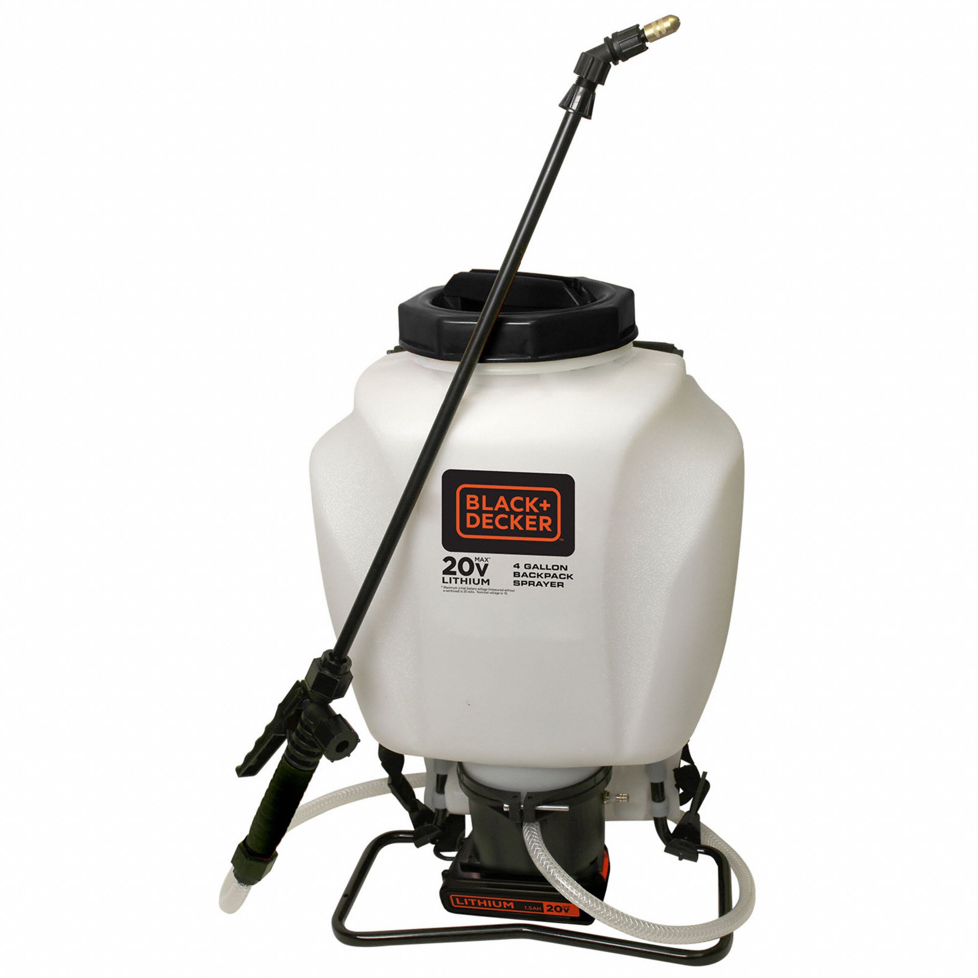 Backpack Sprayer: 4 gal Sprayer Tank Capacity, Polyethylene, In Tank  Filter, 42 in, Lawn and Garden