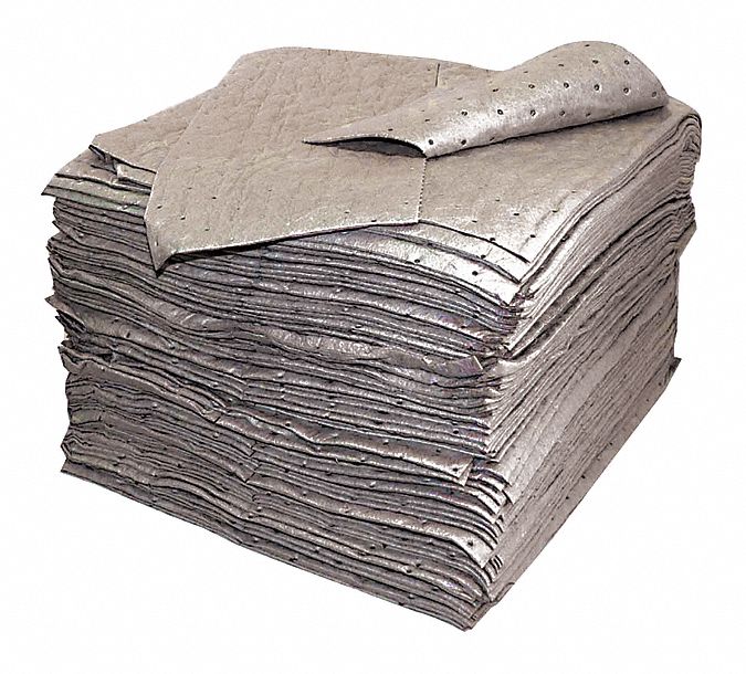 Pad, Fine Fiber, Unvrsl, Heavy, Gray, 15"x18"