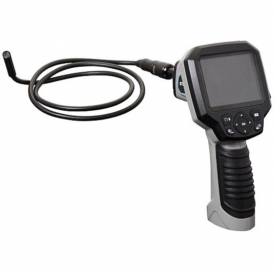 Video Borescope: 320 x 240 Px Res., 1.18 in to 2.75 in Observation Dp, Image/Video
