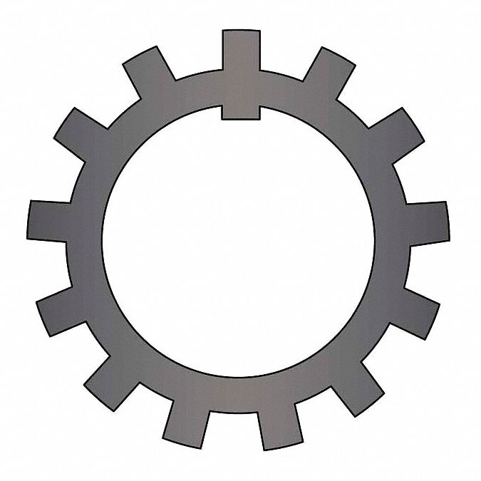 Lockwasher, 2.250x1.396/1.416, Tangs