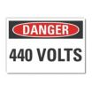 Danger: 440 Volts Signs