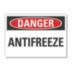 Danger: Antifreeze Signs