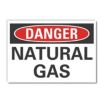 Danger: Natural Gas Signs