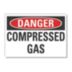 Danger: Compressed Gas Signs