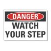 Danger: Watch Your Step Signs