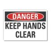 Danger: Keep Hands Clear Signs