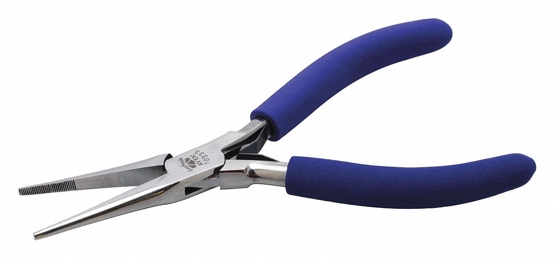 Pliers Chain, Nose, 6", Ser. Jaws