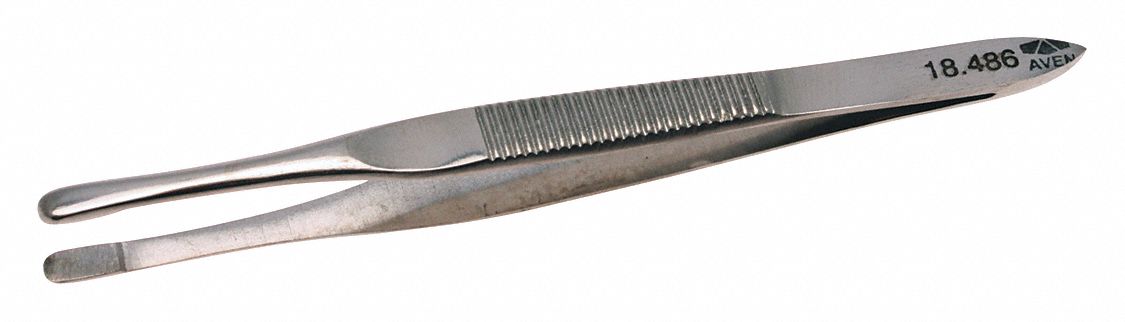 Tweezers, Blunt Tip,