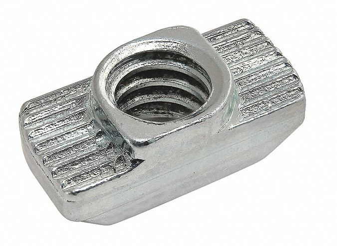 Drop In T-Nut, 1/4-20, 1/4 Turn