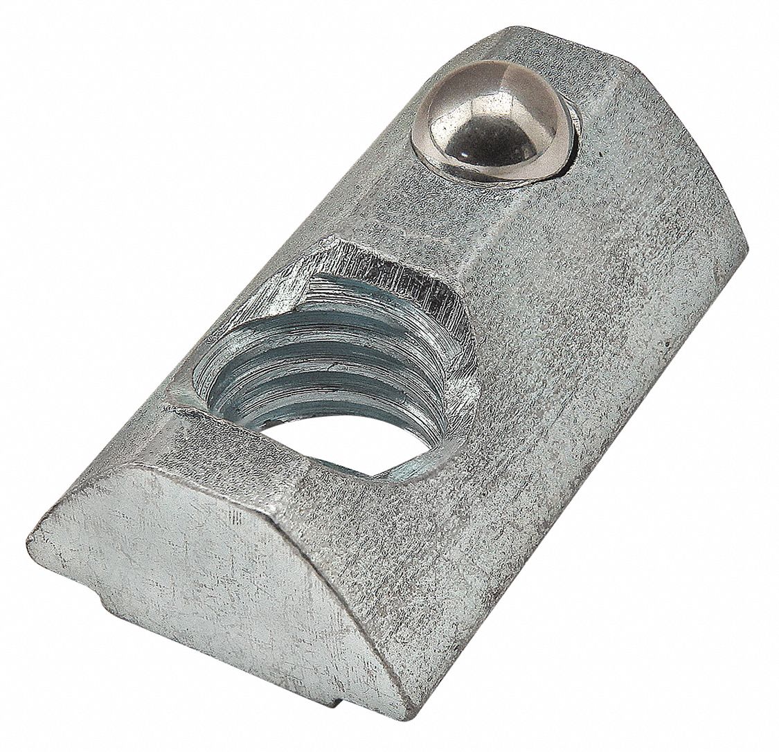 Roll In T-Nut W/ Ball Spring Sa M8