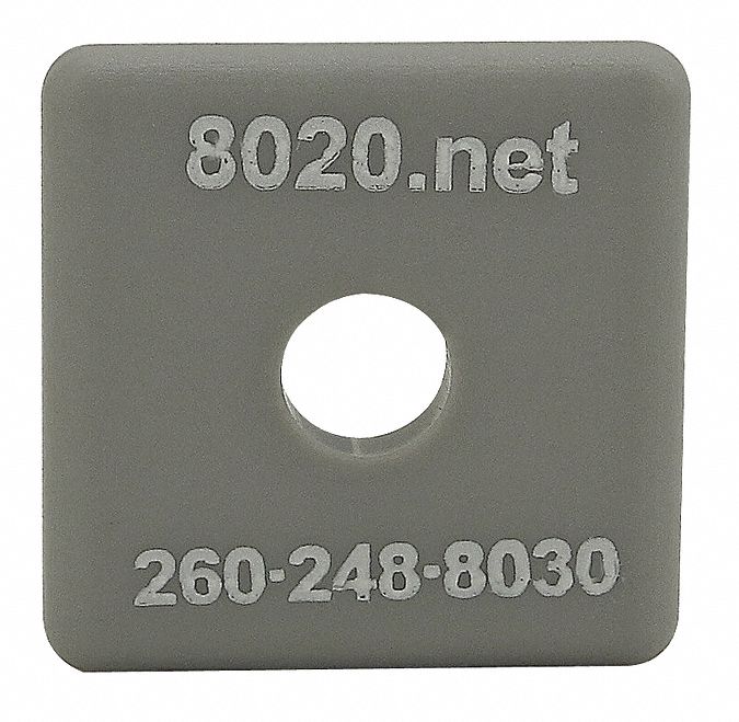End Cap Gray W/Push-Ins 1515/1515-Lite