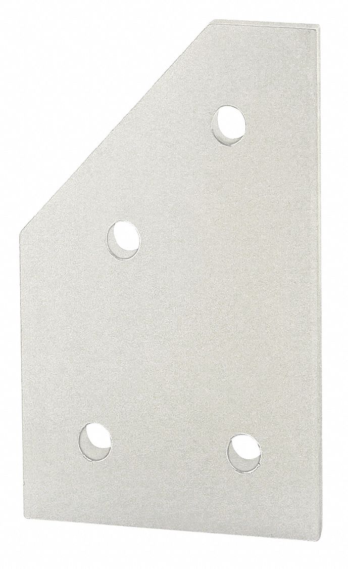 JoiningPlate, Aluminum, Silver, 120mm, 6mm