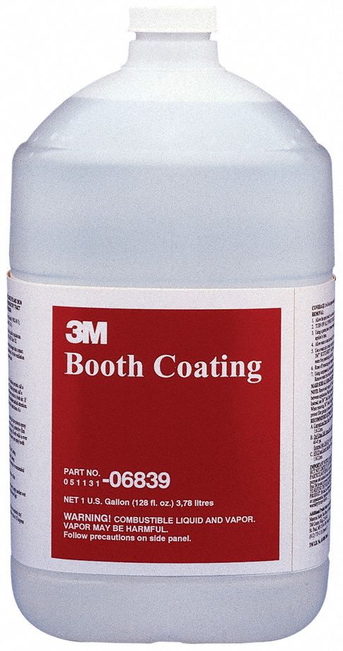 Paint Booth Coating: Transparent, Fast Drying, OSHA 29 CFR 1910.1200