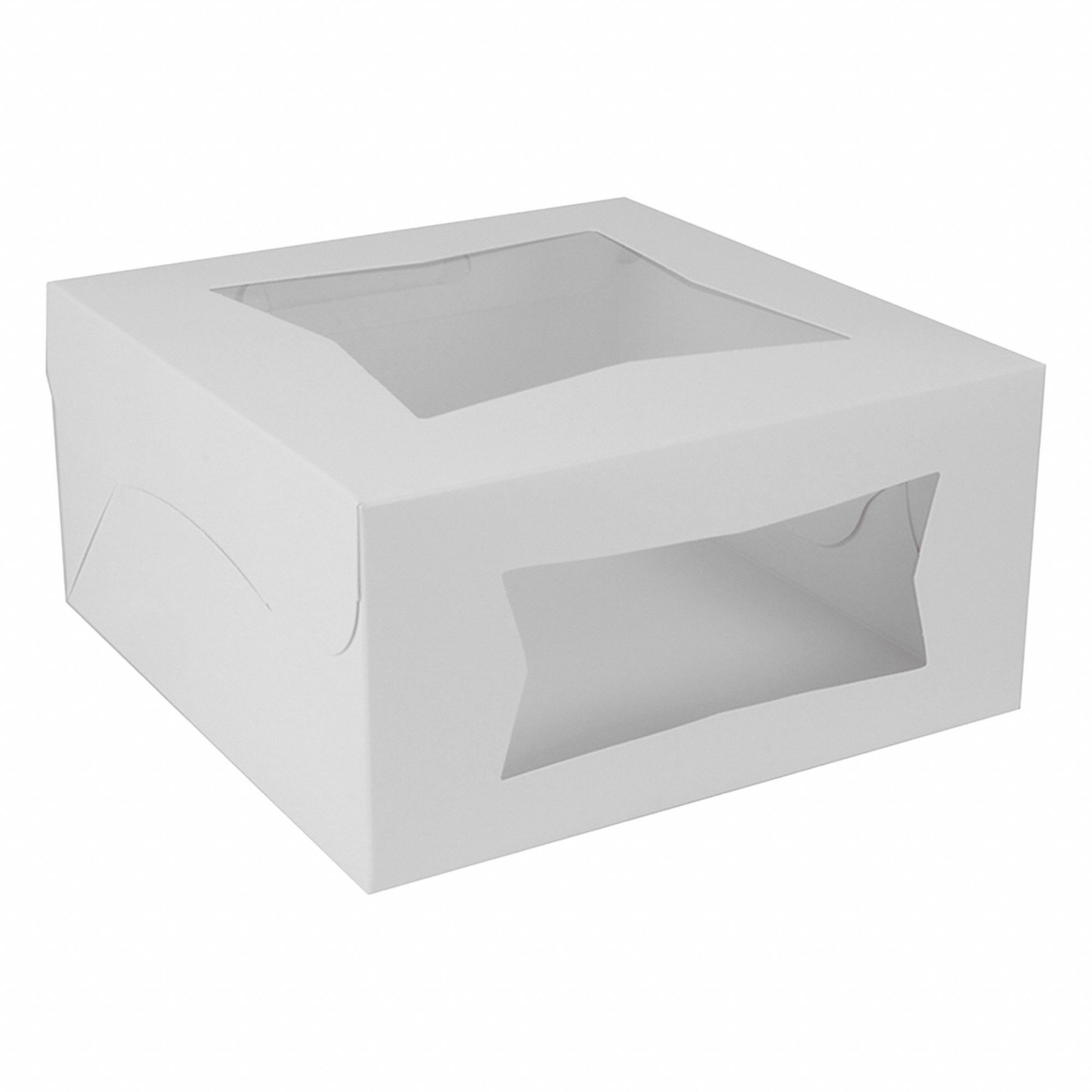 Disposable Carry-Out Food Container: 5 in Ht, 10 in Wd, 10 in Dp, Paperboard, 150 PK