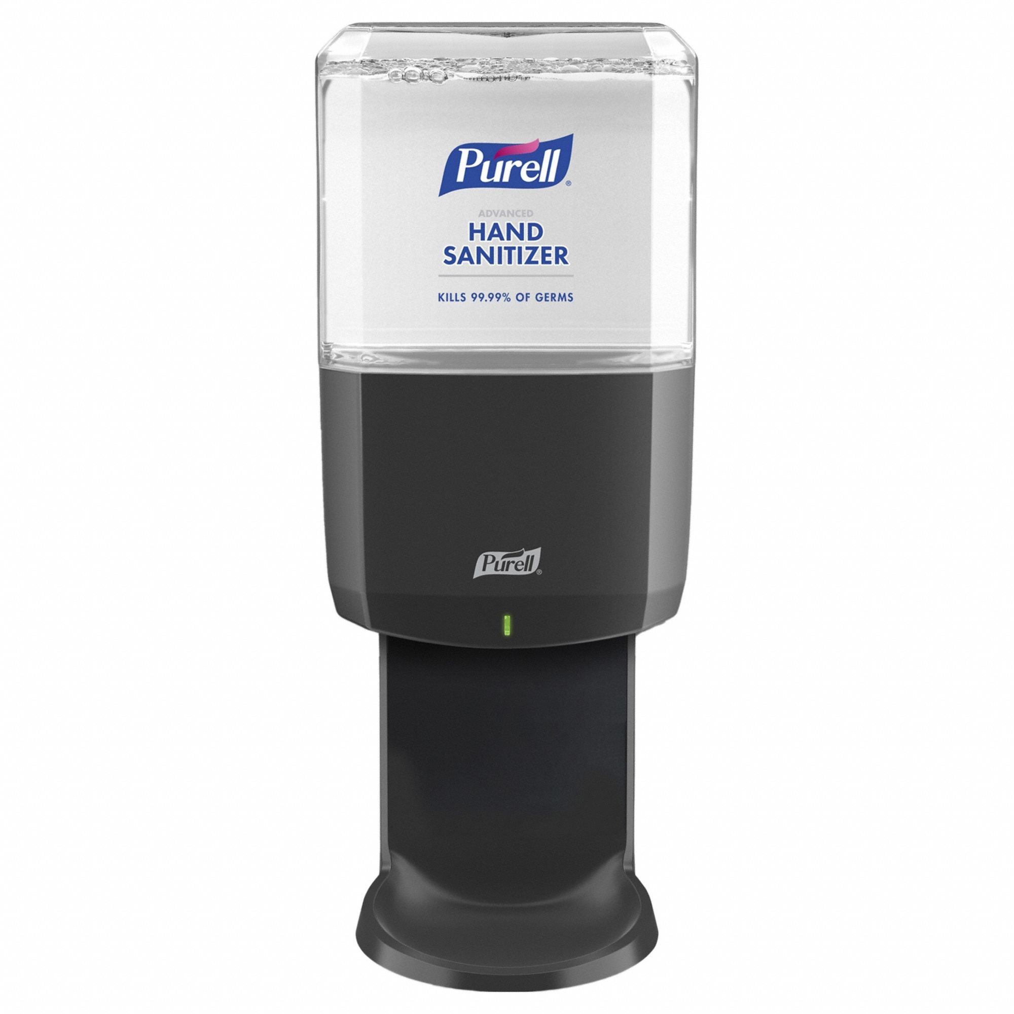 HAND SANITIZER DISPENSER, AUTO, ES8 SERIES, BLACK, GLOSSY, 1,200 ML REFILL SIZE