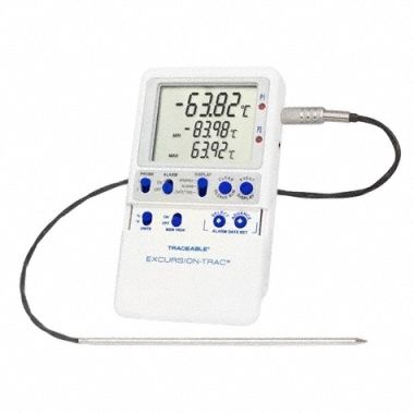 Cold Storage Data Logger: 8 in, 6 in, ABS ULT Freezers, Freezer