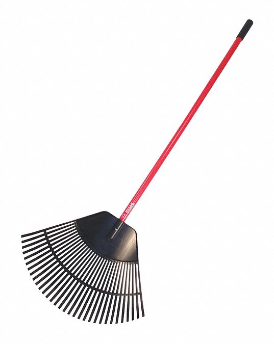 Leaf Rake Poly 30 Fiberglass Handle
