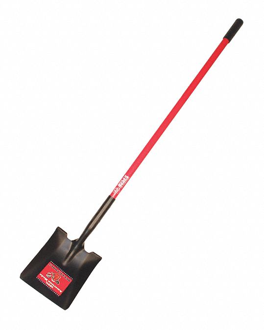 Point Shovel Square 14 ga. Fiberglass