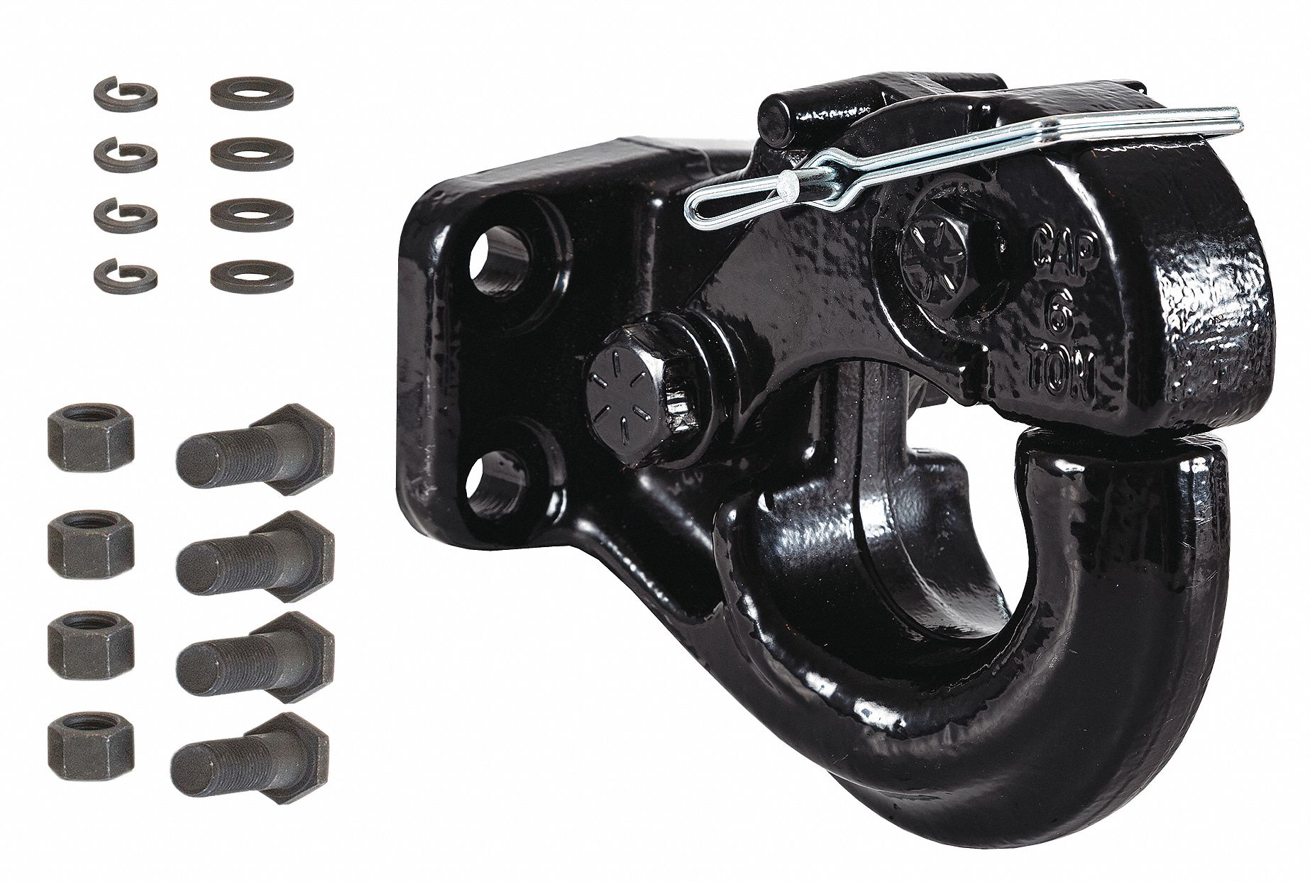 BUYERS PRODUCTS Pintle Hook: 12,000 lb Gross Trailer Wt Capacity, 2,400 ...