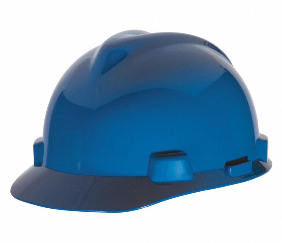 MSA Casco de Seguridad Super V® Polietileno Clase E Azul Cascos de